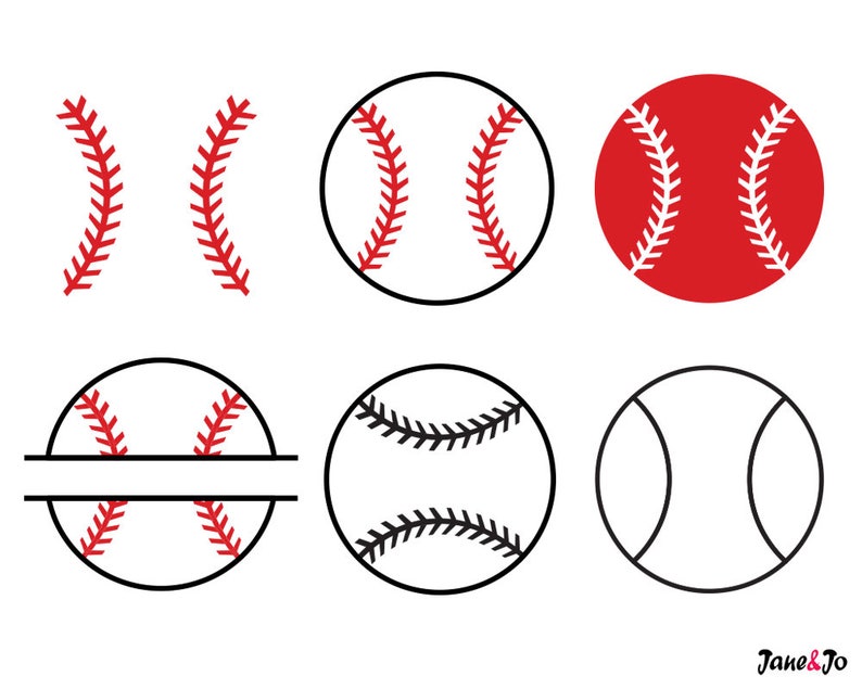 Baseball SVGBaseball SVG Cut filesBaseball monogram for