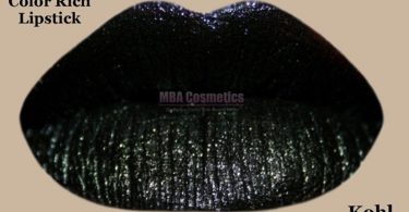 Black Lipstick Color Rich Lipstick-Kohl