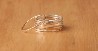 Silver Ring Stackable Ring Thin Ring Sterling Silver Ring