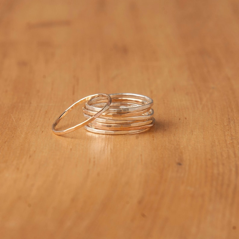 Silver Ring Stackable Ring Thin Ring Sterling Silver Ring