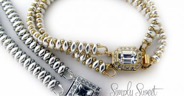 Simply Sweet Bracelet Tutorial by Carole Ohl
