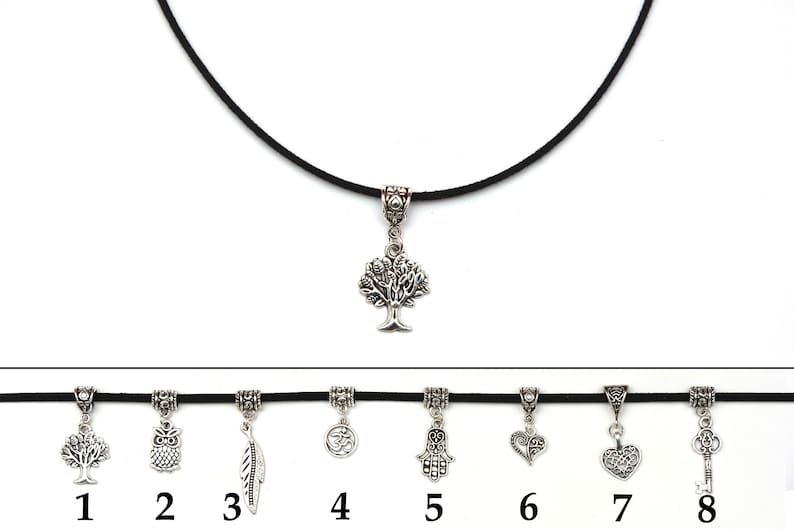 Wife gift Black choker jewelry for womens gift Suede choker