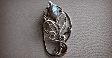 Silver Sterling/9ct Rose Gold  Minimalist Earrings  Handmade