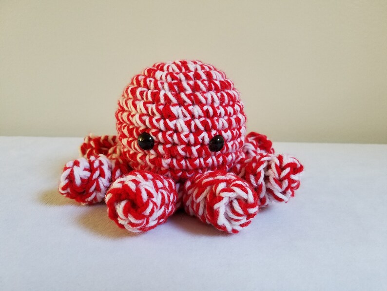 Crochet Octopus AmigurumiChristmas Decoration Holiday