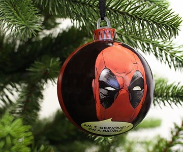 Deadpool Christmas Tree Ornaments
