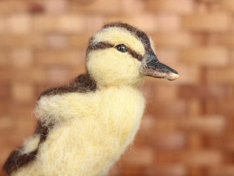 Duckling Spring decorations Felt Mallard Needle felt