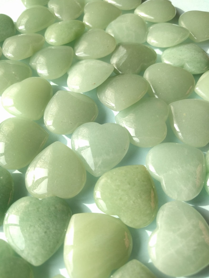 Green Aventurine Heart Crystal Heart Gemstone