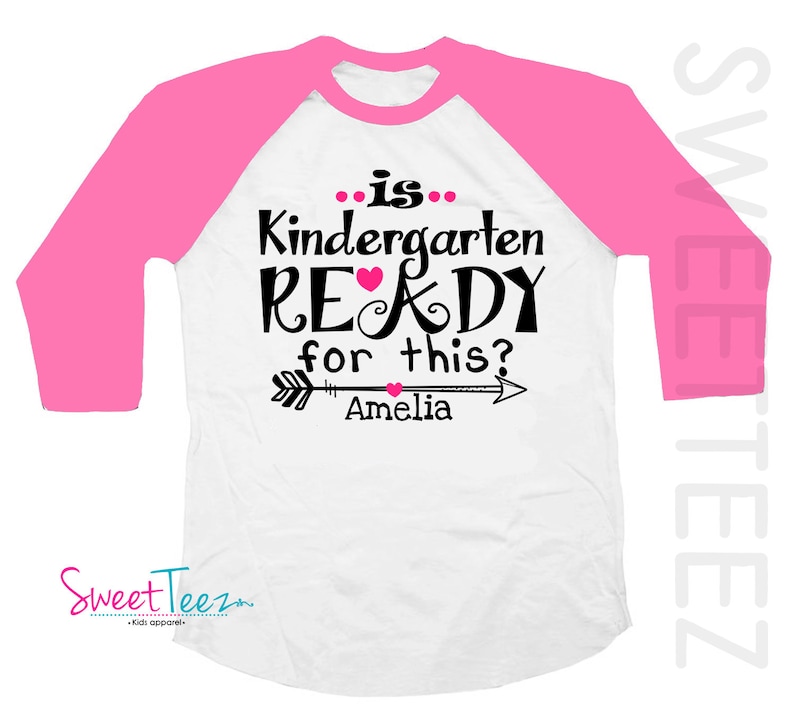 Kindergarten Shirt  Personalized Kindergarten Shirt  Is