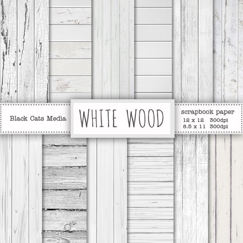 White wood paper Wood digital background White wooden