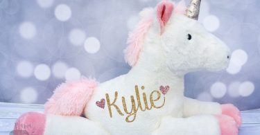Baby Girls Personalized Unicorn Plush Unicorn Toy Unicorn