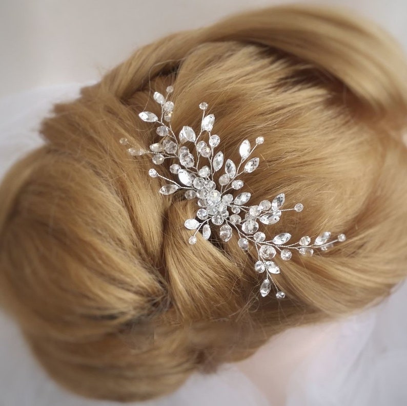 Bridal hair comb Bridal Headpiece Crystal Bridal Hair Piece