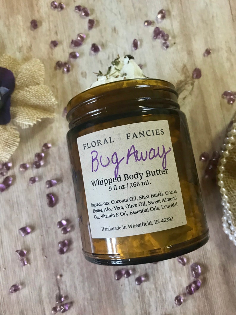 Bug Away Whipped Body Butter Bug Repellent Lotion Mosquito