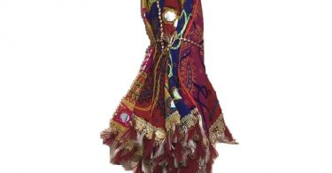 Multicolor Vintage Cotton Umbrella Indian Decoration Parasols