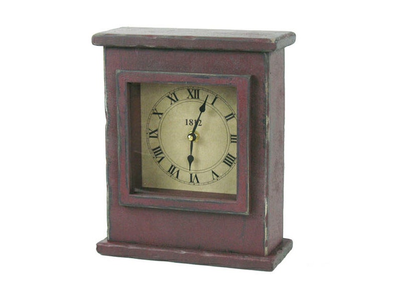 Primitive Mantel Clock
