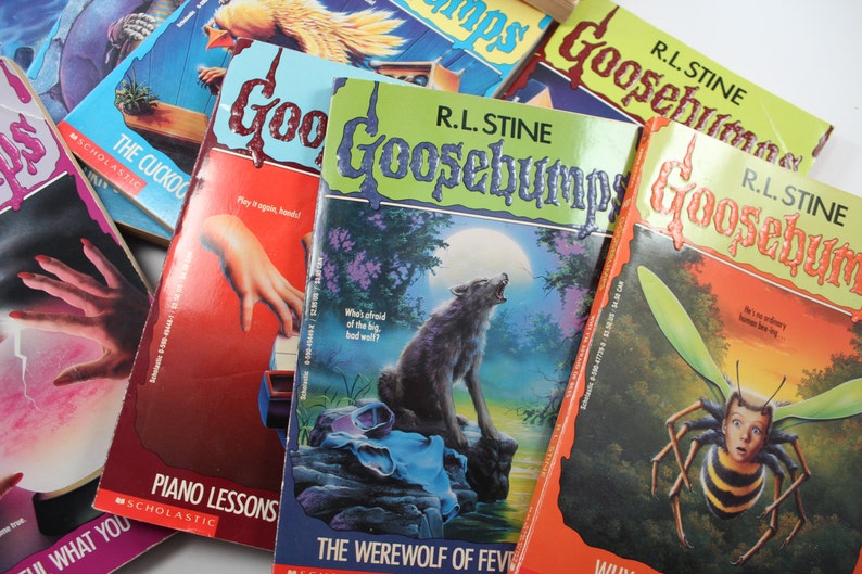 TAKE A CHANCE Three random Goosebumps books by R.L. Stine