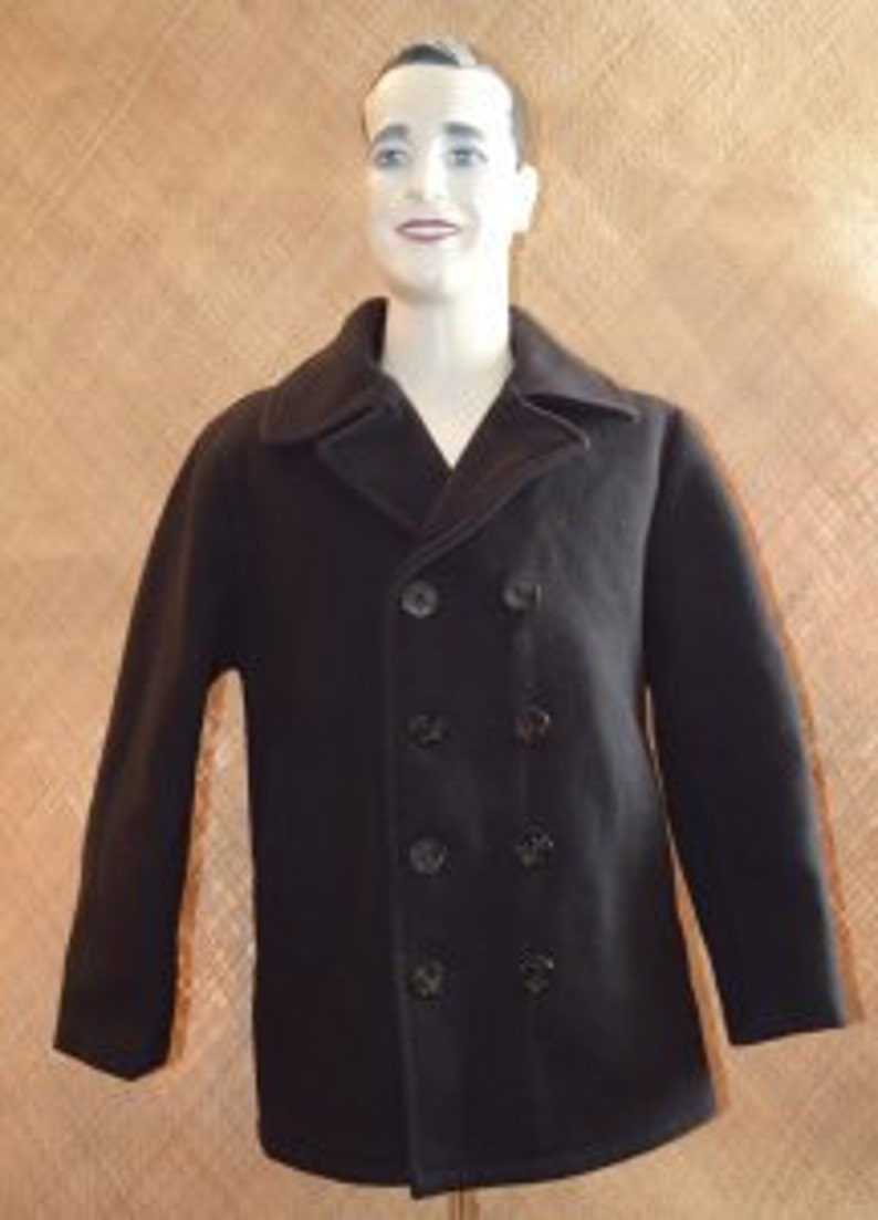 Vintage Men’s Schott Dur-O-Jac Pea Coat