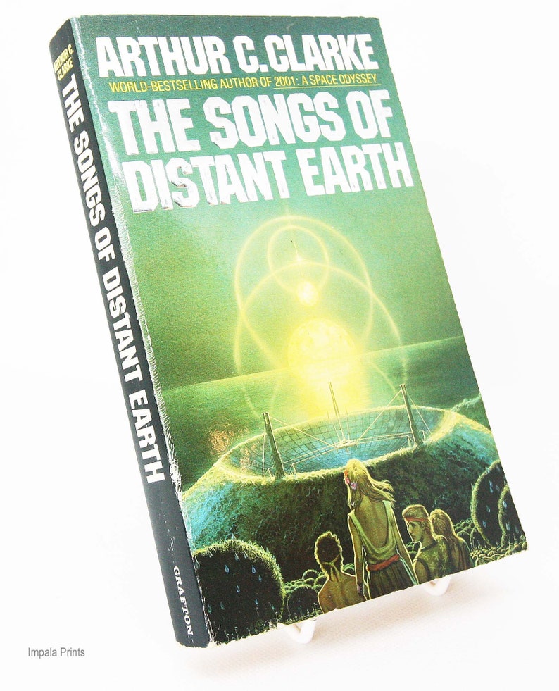 Arthur C. Clarke Songs Of Distant Earth 1987 Sci-fi  Book
