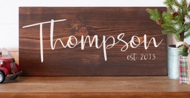 Custom Garage Sign with FREE Personalization Vintage Tin