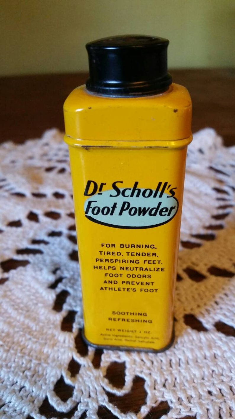 Dr Scholl’s Foot Powder Tin