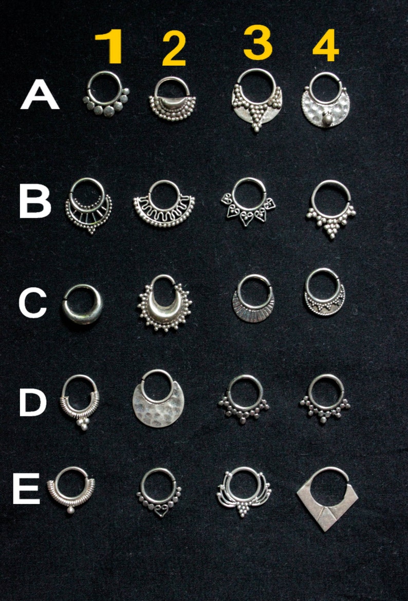 SALES 2018 COLLECTION Silver SEPTUM 1.6mm