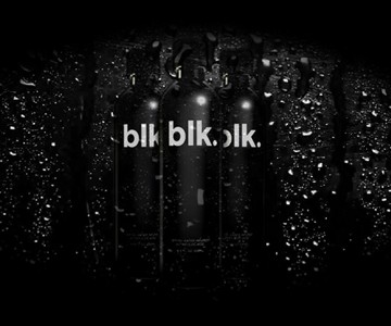 blk. – Black Bottled Water