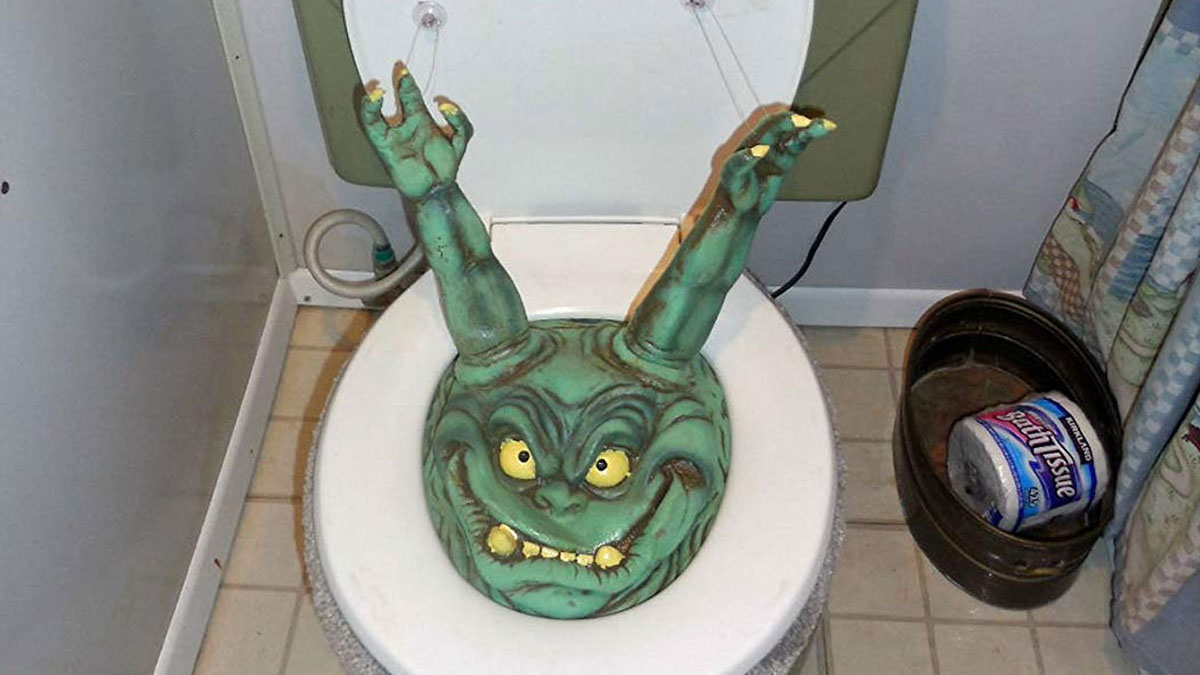 Prank Toilet Goblin