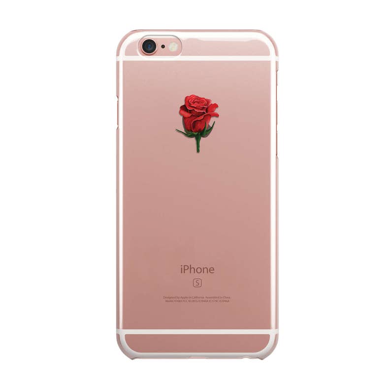 Rose Logo iPhone Case Clear Transparent Phone Cases Cover Etui