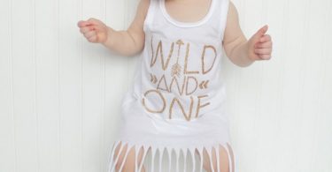 First birthday outfit girl wild one birthday girl fringe