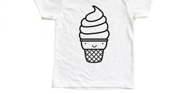 Kawaii Ice Cream kids Shirt Soft serve tee shirt millennial