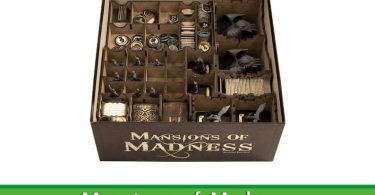 Mansion of Madness organizer  Wood insert for Mansion of