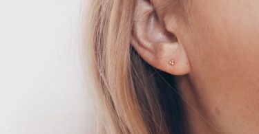 Tiny dainty earrings  Tiny gold studs  Dainty silver studs
