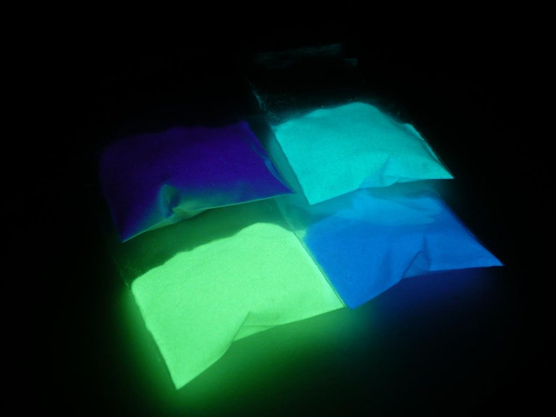 Luminous Glow-In-The-Dark Pigment Powder Half-Oz Bag » Petagadget
