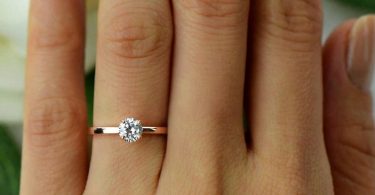 More sizes 1/2 ct Promise Ring Engagement Ring Round