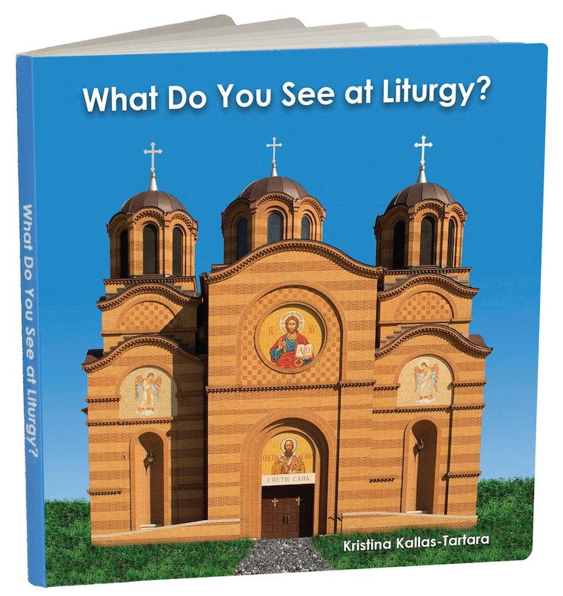 What Do You See at Liturgy Orthodox Board Book