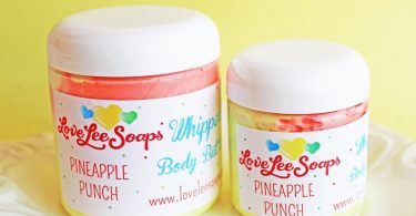 Whipped Body Butter Pineapple Punch  Whipped Lotion Body
