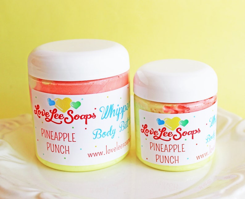 Whipped Body Butter Pineapple Punch  Whipped Lotion Body