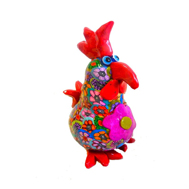 Chicken Sculpture Chicken Figure Chicken Decor Collectible