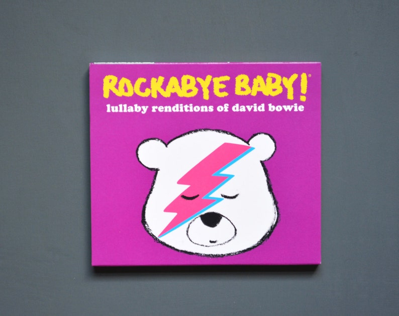David Bowie Lullaby Baby Music CD. Cool instrumental lullabies