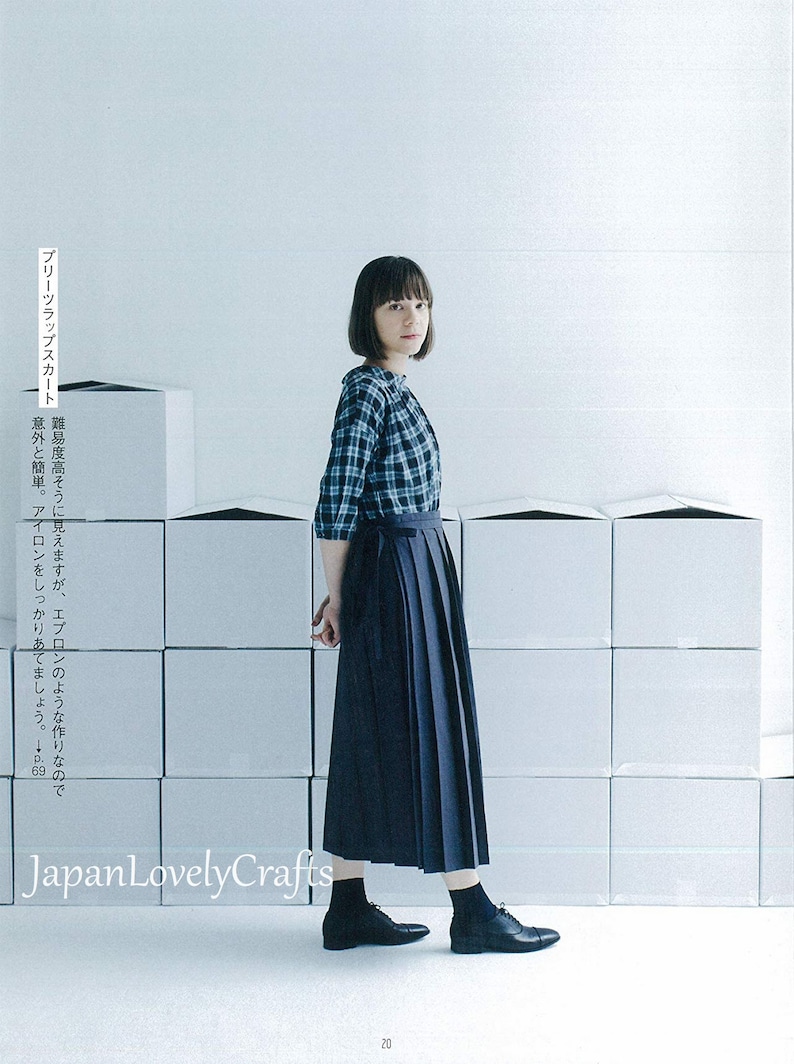 Japanese style Easy Simple Garment Patterns by Yumi Ishikawa
