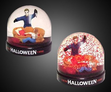 Michael Meyers Bloody Snow Globe