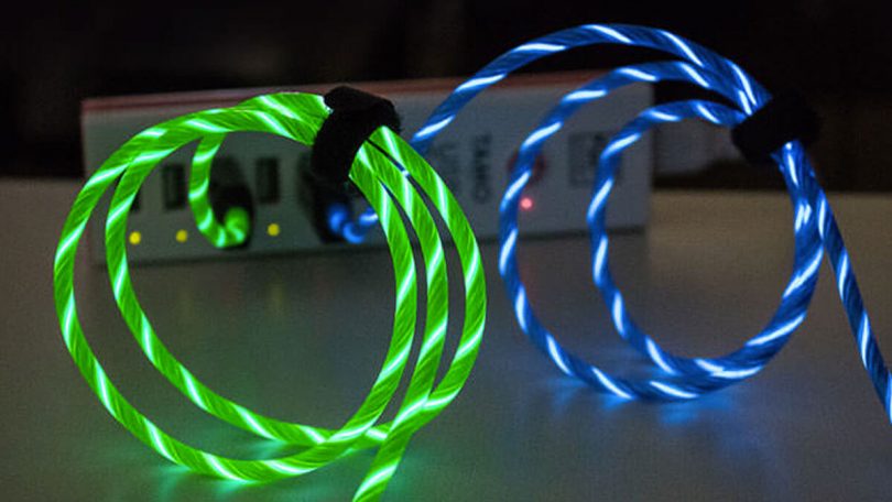 TAMO Charge-N-Glow MFi-Certified Lightning Cable