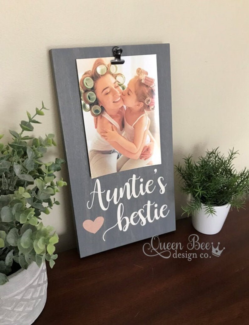 Auntie’s Bestie Picture Frame.Auntie’s Bestie.Aunt