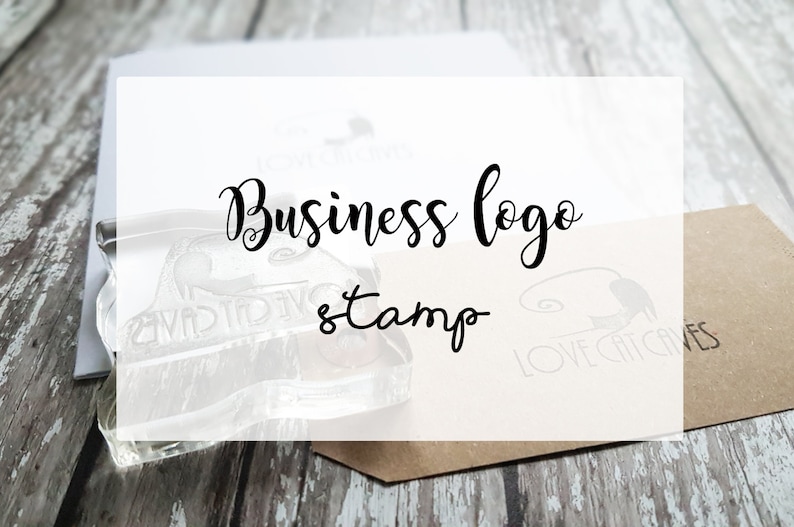 Business Stamp / Custom Stamp / Custom Logo Stamp/ Custom