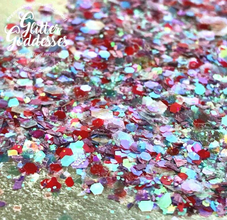 Gypsy Soul Goddess Cosmetic Face Body & Hair Glitter Mix