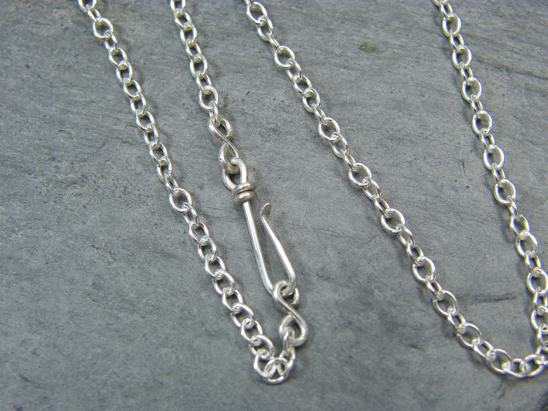 Sterling silver chain  Silver necklace  Sterling silver