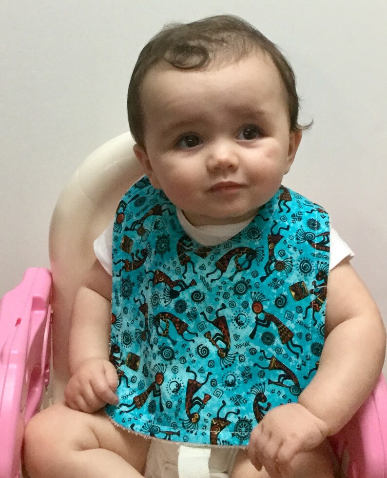 BABY BIBS  Kokopelli Cacti Ponies & Broncos. Southwestern