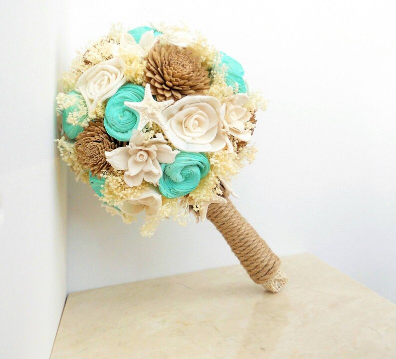 Beach Wedding Bouquet Starfish Bouquet Beach Wedding