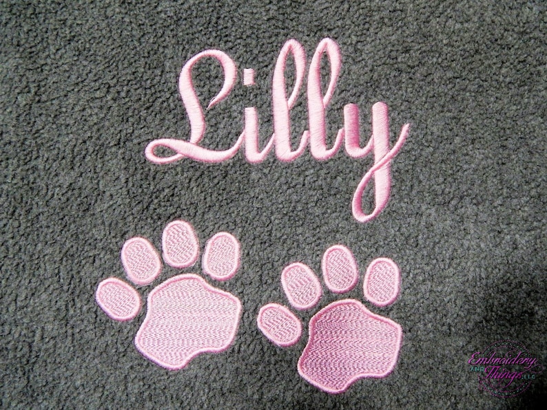 Dog Blanket Personalized Dog Blanket Puppy Blanket Dog