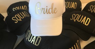 Bride Squad Hats / Bride Tribe Hats / Bachelorette Party /