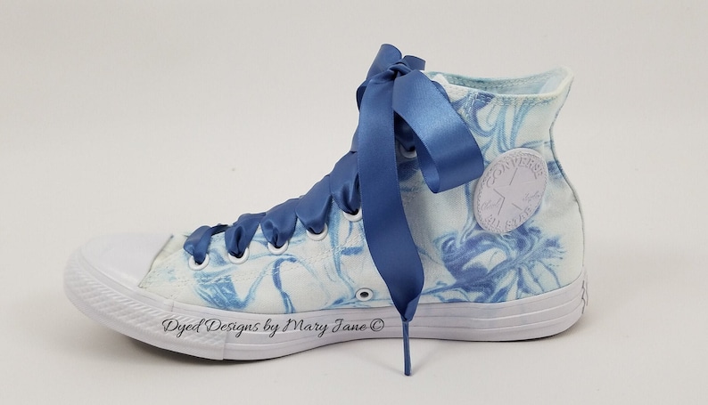 Chuck Taylor All Stars Dyed Converse  shoes blue marble